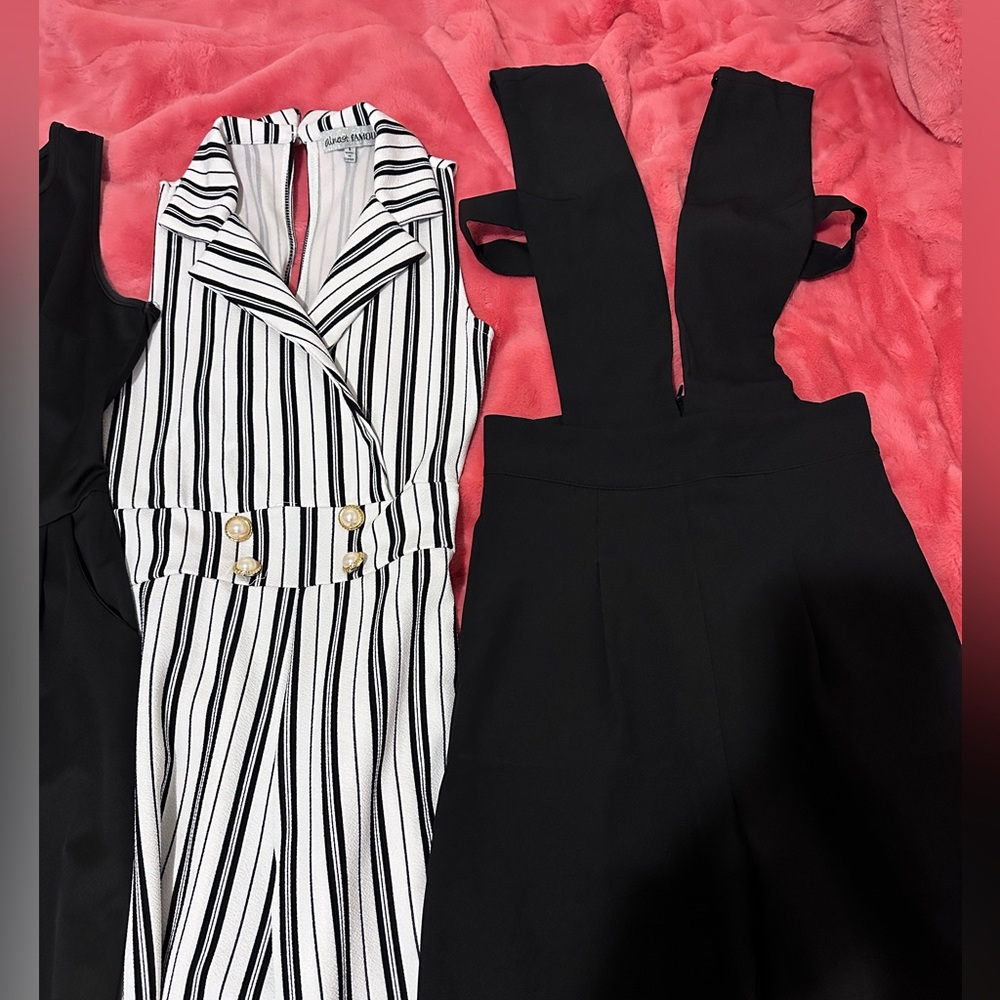 Bundle of 3 Super Cute Size Small Jumpsuits
